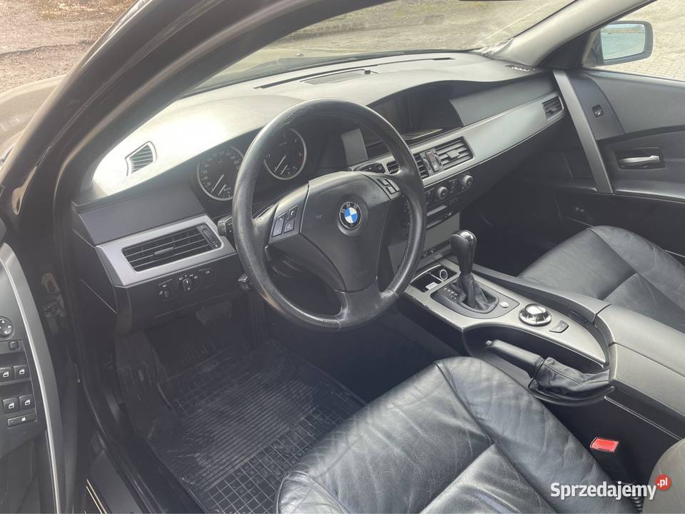 Bmw 525d Klima panorama podgrzewane fotele 4/5 Seria 5 Rutki-Kossaki