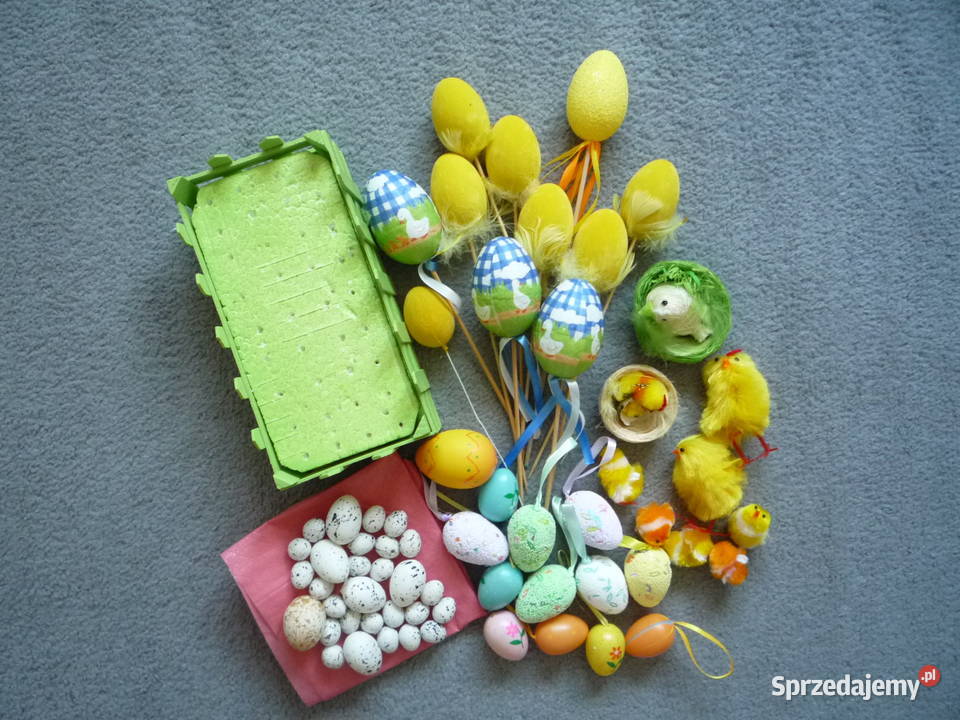 Wielkanoc Jajka Pisanki Kurczaki Kury Płotek Szczecin