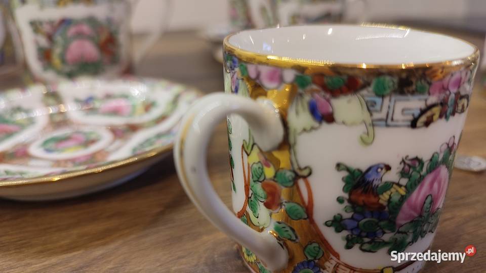 Serwis do kawy porcelana chińska Vintage Bydgoszcz