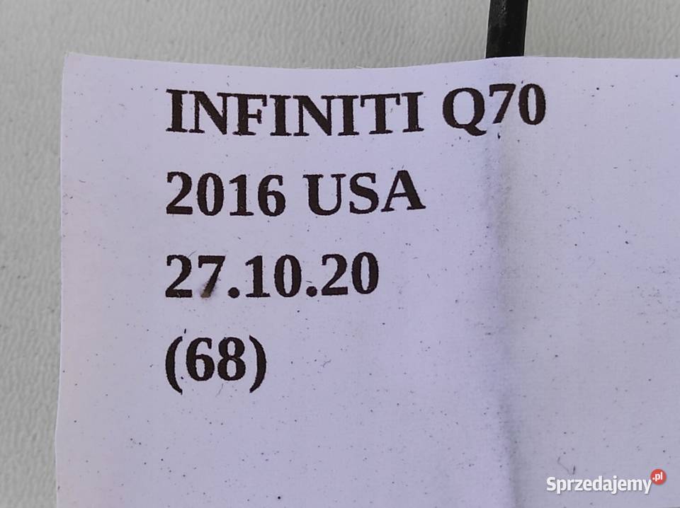 WIĄZKA INSTALACJA INFINITI Q70 M35 M37 wielkopolskie Nowy Tomyśl