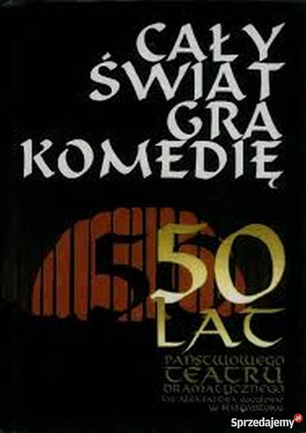 ŚWIAT GRA KOMEDIĘ Kraków sprzedam