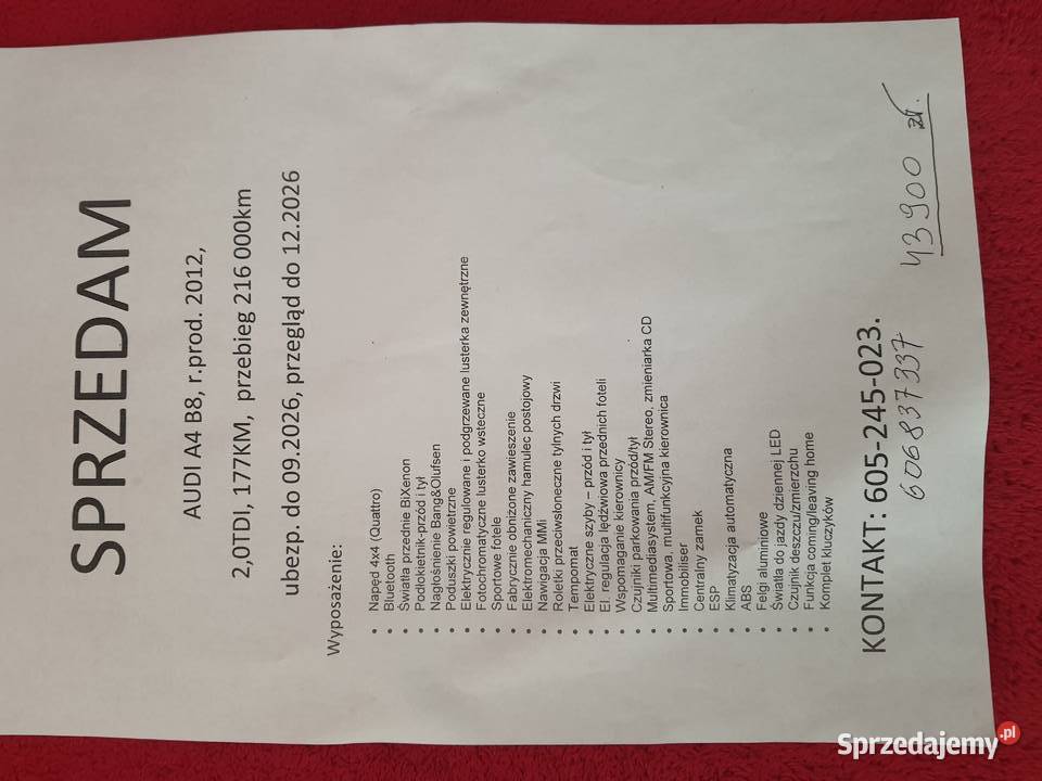 Sprzedajemy Leżajsk