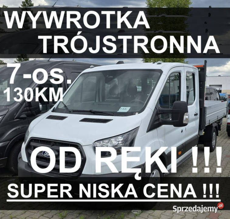 Ford Transit L3 Wywrotka 3stronna Skrzynia 2800 Ford Szczecinek