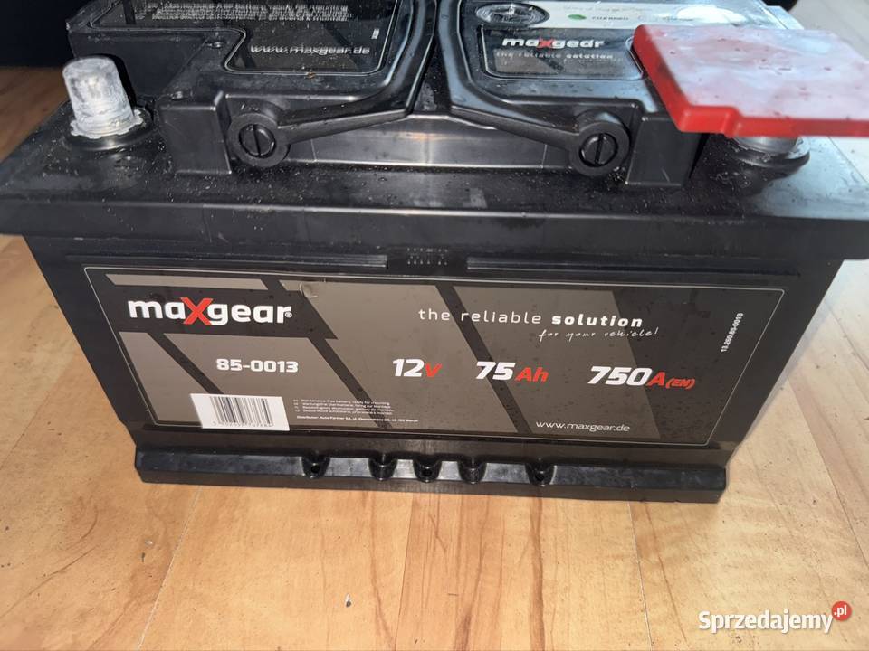 Akumulator Maxgear 850013 75Ah 750A 12V osobowe Akumulatory Ostrów Wielkopolski