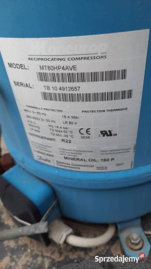 76 L72	Agregat recipprocating Compressors Pozostałe