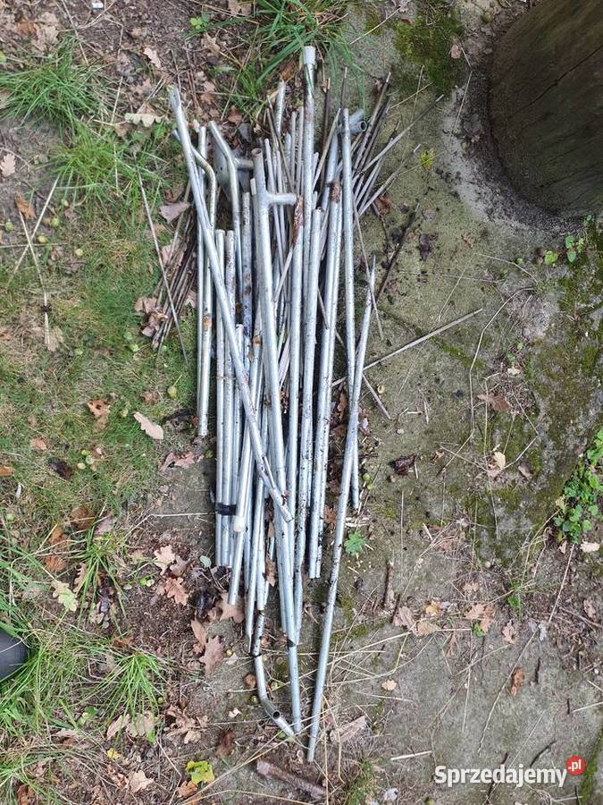 Rurki pręty wciskane ogrodowy stelaż namiotu Warszawa