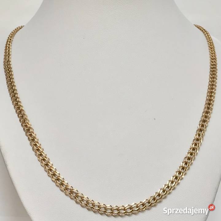 Złoty ŁAŃCUSZEK damski 585 14K cudowny Łańcuszki Warszawa sprzedam