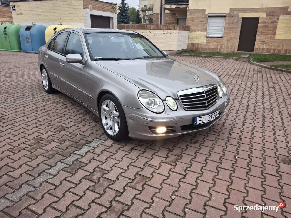 Mercedes E220 Diesel EVO Avangarda 2007 diesel Łódź