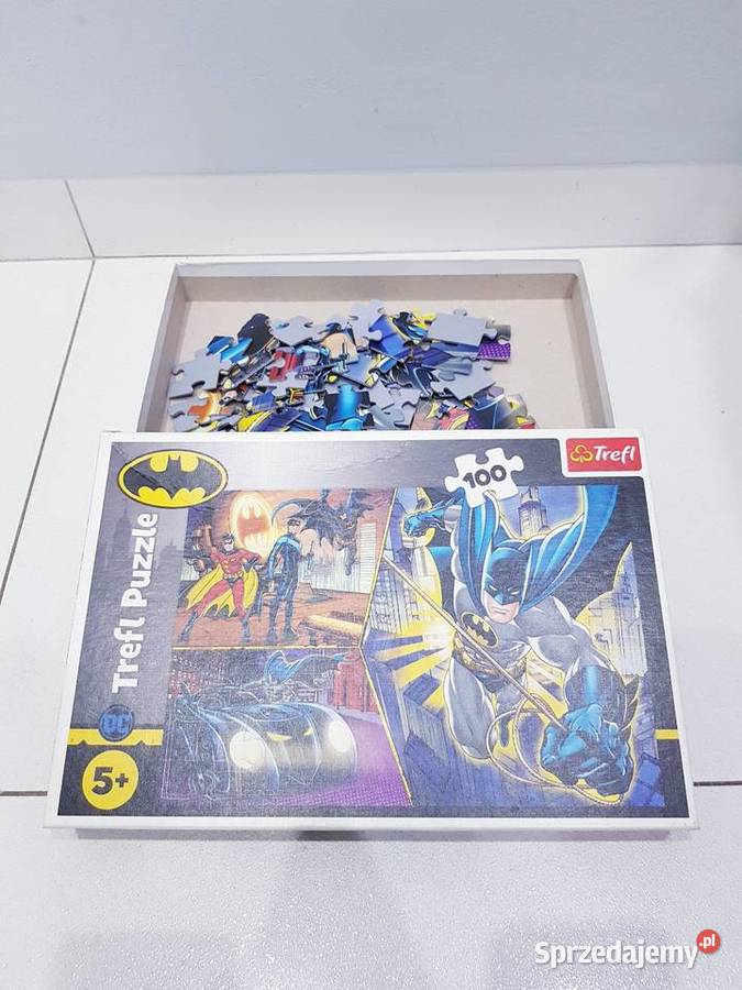 Edukacyjne puzzle super bohaterzy dzieci 5 Dąbrowa Górnicza