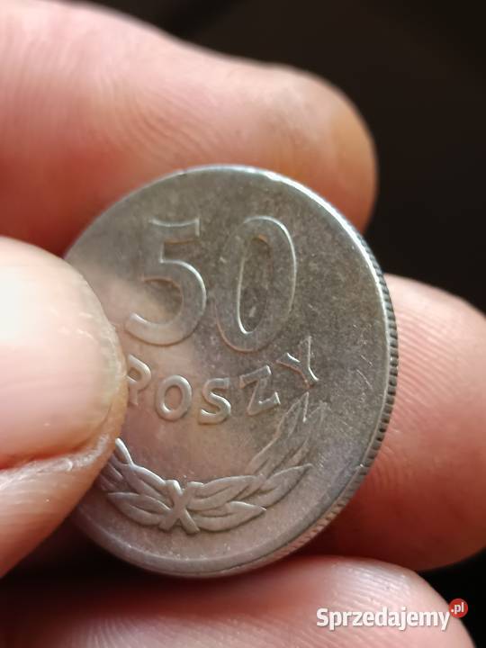 Sprzedam monete 50 groszy 1957 lekka skretka zaq Chełm