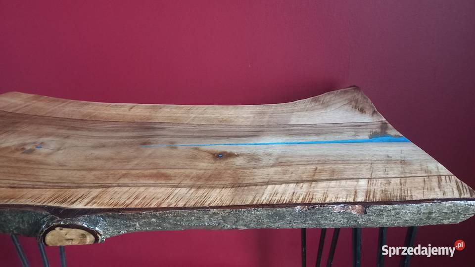 Stoliki kawowe z żywicą epoksydową ręcznie Warszawa