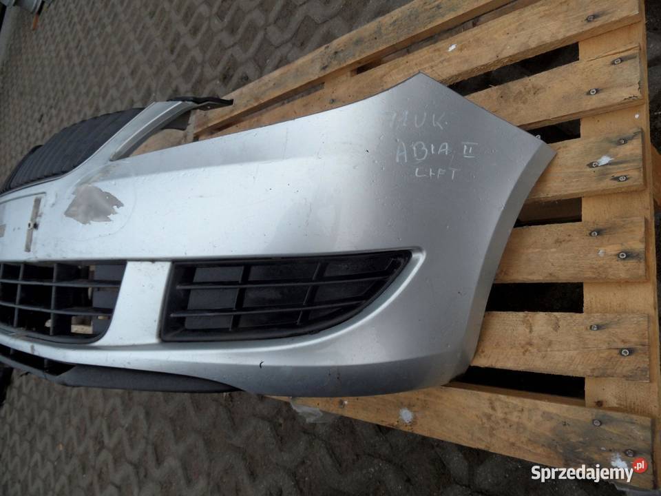 SKODA FABIA II LIFT 11r zderzak przód