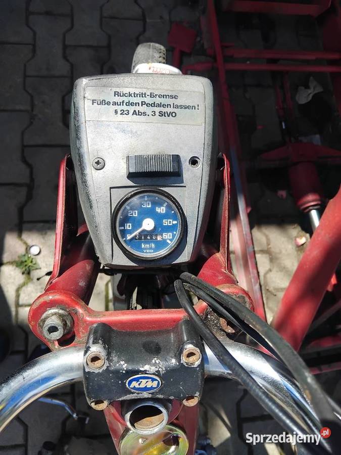 Motorower Ktm 50 sachs kupiony w Polsce Konina