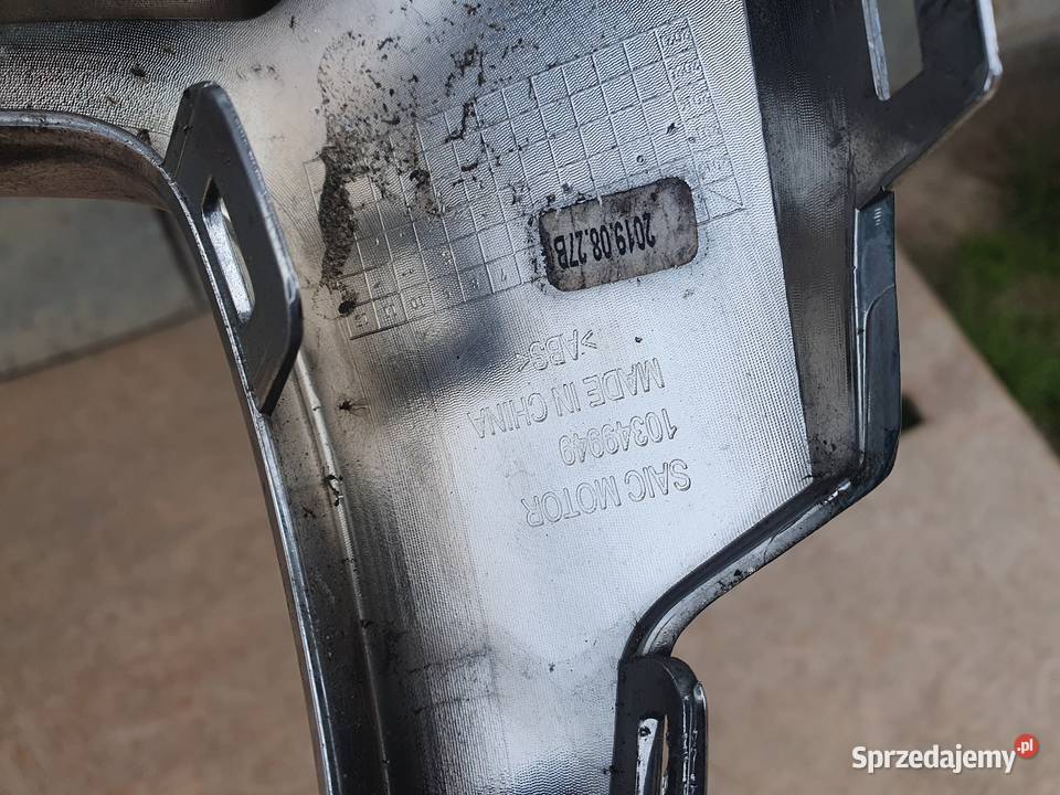 MG ZS EV KLAPKA ŁADOWANIA Z CHROMEM 10749241 osobowe Międzychód