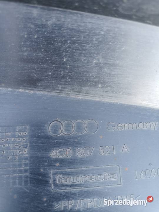 Audi A6 C7 dyfuzor dokładka spojler zderzak tył osobowe