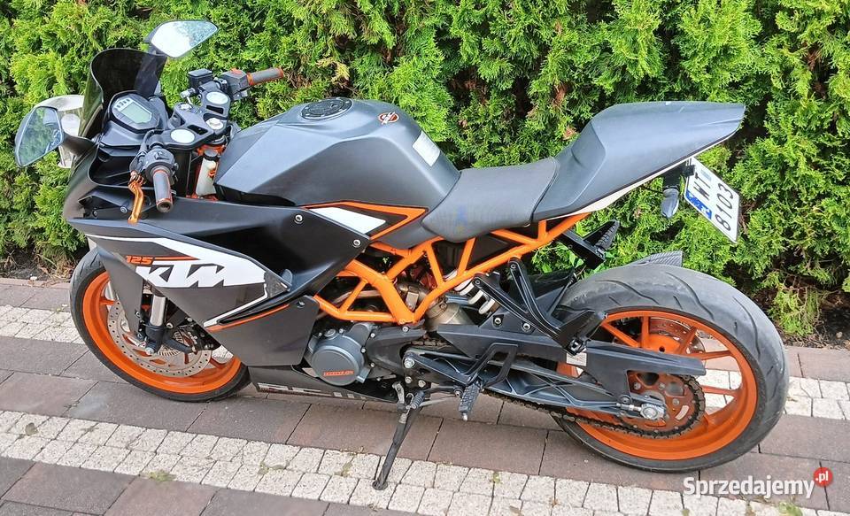 Motor KTM 125 łańcuch