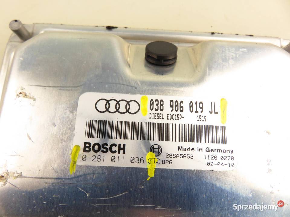 STEROWNIK AUDI A4 B6 19 TDI PD 038906019JL