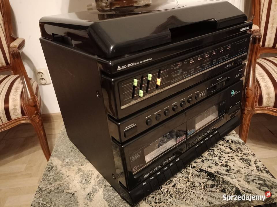 Wieża SAMSUNG i Kolumny Vintage wielkopolskie Drawski Młyn