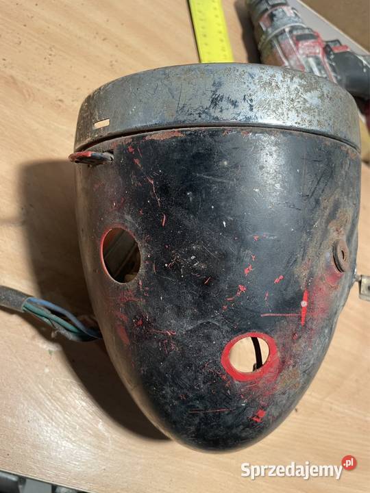 Lampa Wsk gil garbuska stacyjka ramka metalowa Kielce