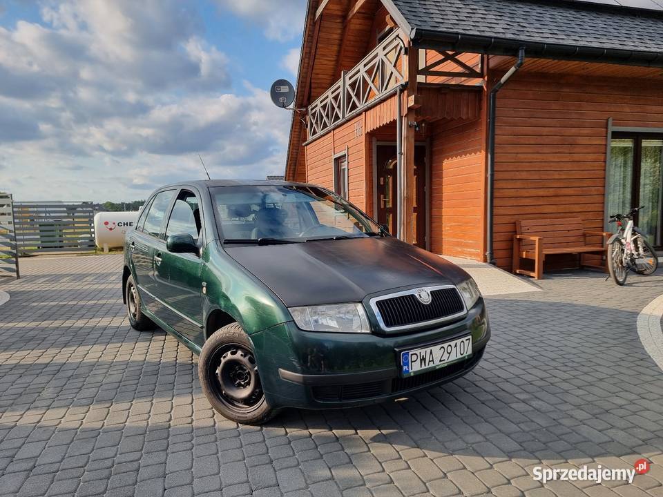 Skoda Fabia 19 TDI 105 ekonomiczna i zadbana zielony kujawsko-pomorskie sprzedam