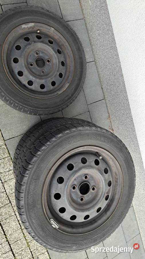 Koła 4 suzuki swift III felgi stalowe opony sprzedam