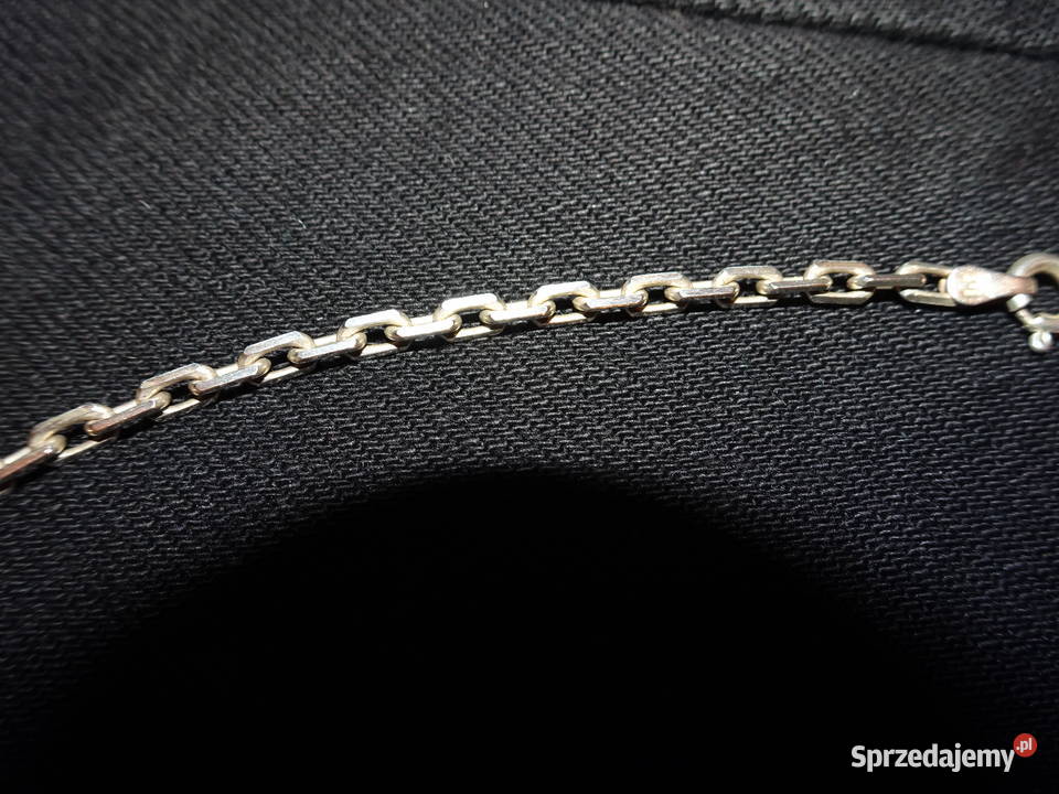 srebrny łańcuszek 45 mazowieckie Warszawa