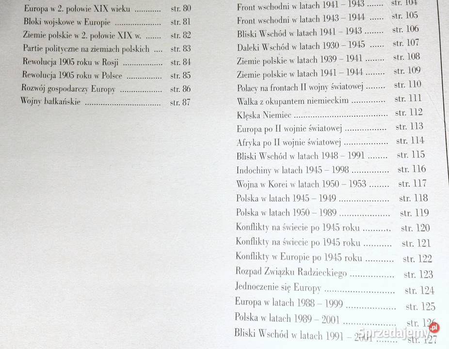 Atlas historyczny Gimnazjum Zbigniew Piłat Rok wydania 2004 lubelskie Chełm