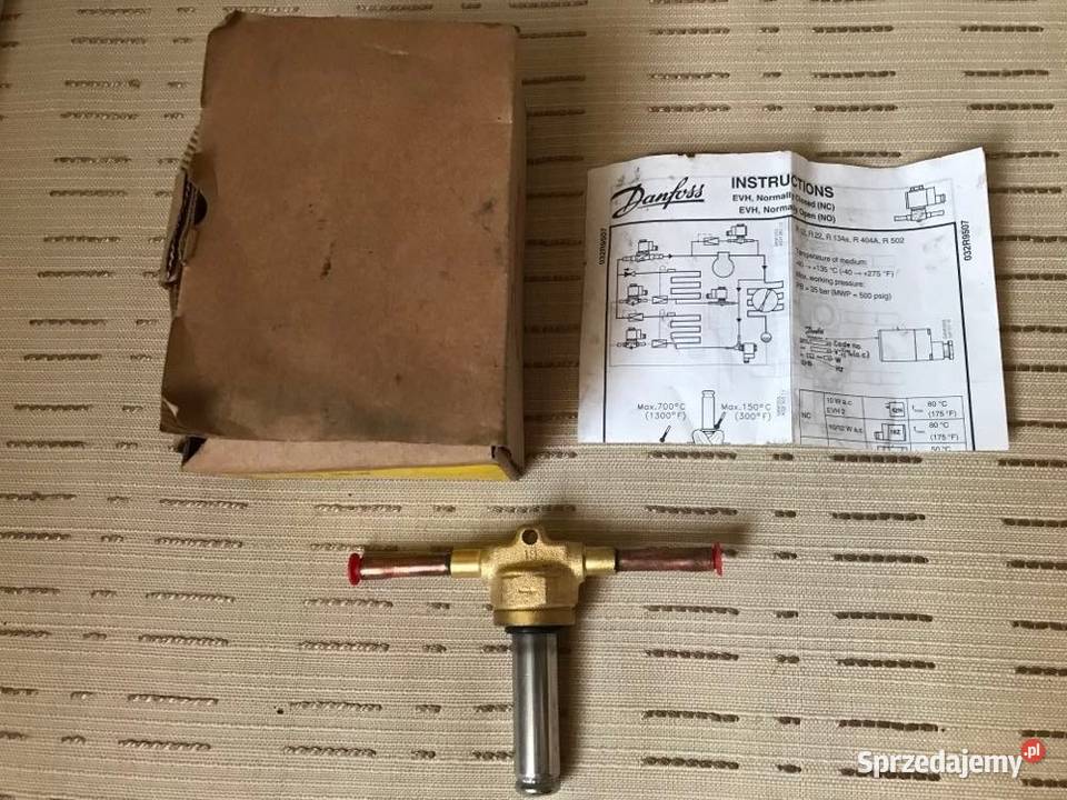 Zawór elektromagnetyczny Danfoss EVH 2 032F5002 Opole