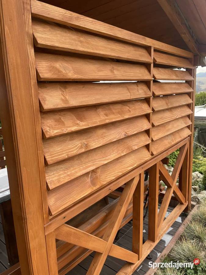 Żaluzja drewniana regulowana