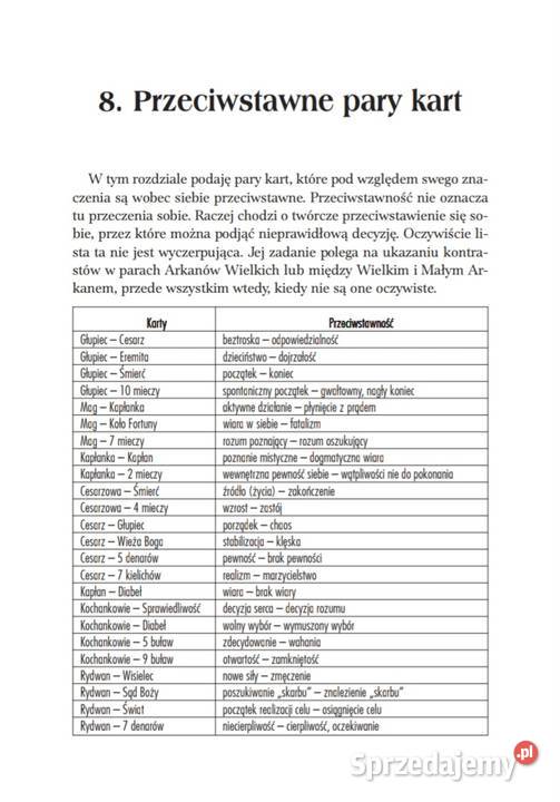 Klucze do tarota Hajo Banzhaf Skierniewice