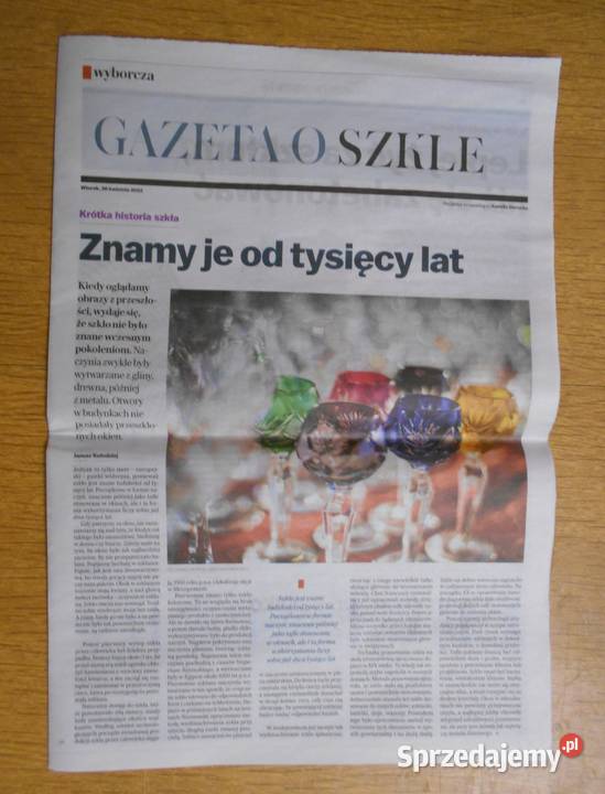 Gazeta o szkle - Gazeta Wyborcza