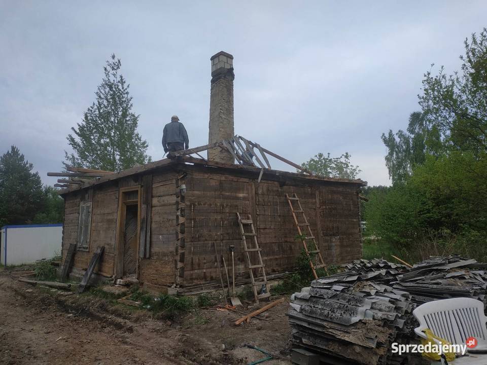 Rozbiórka stodół stare drewno Słomniki