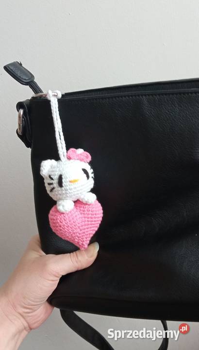Hello Kitty brelok do kluczy zawieszka wykonana Łask