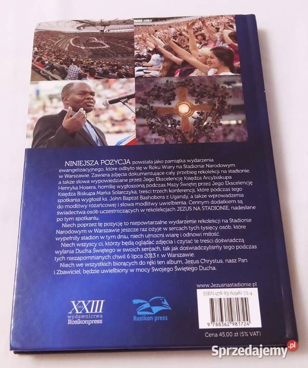 JEZUS NA STADIONIE rekolekcje 2013 Rok wydania 2014 Hajnówka