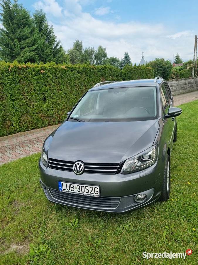 Vw Tourana 14 B 2010r Salon Polska Nowy rozrząd manualna Urzędów sprzedam