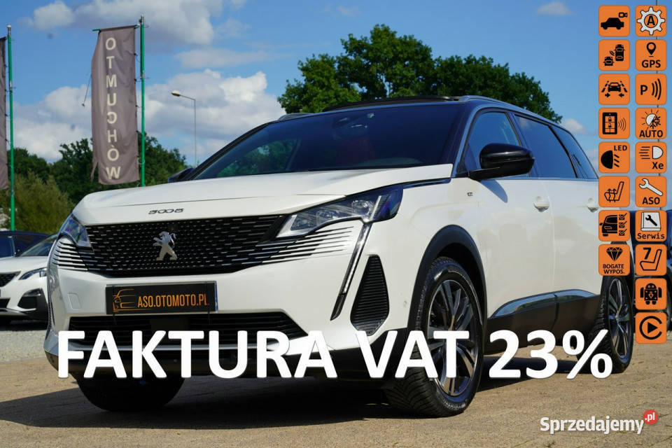 Peugeot 5008 GT kamery Skora adc Nawi blis FUL wspomaganie kierownicy Otmuchów sprzedam