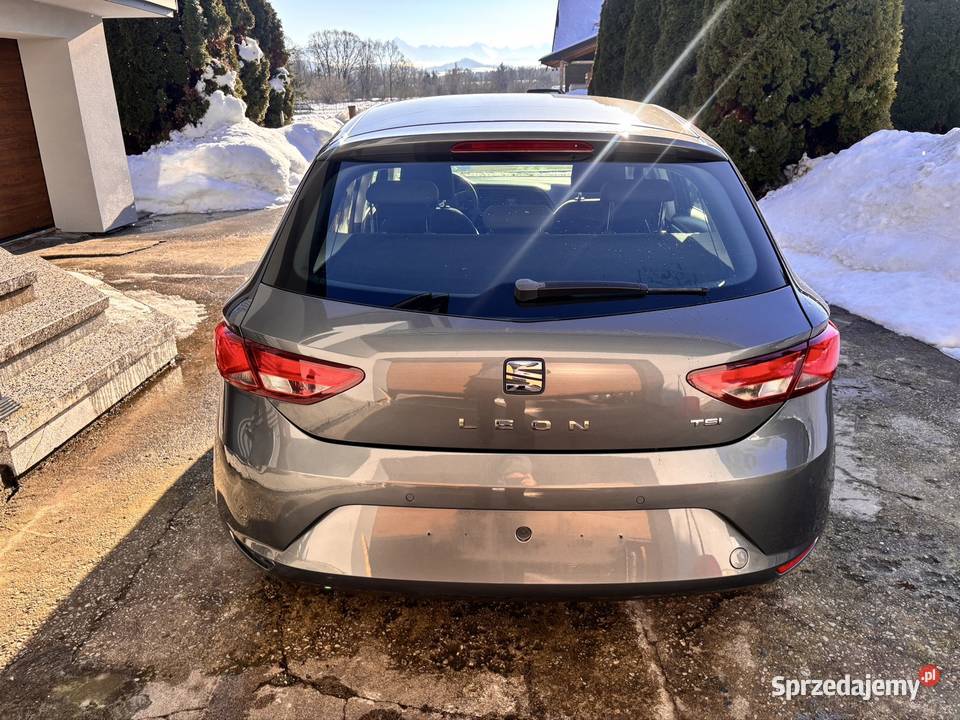 Seat Leon 12 benzyna Pasek 2015 Nowy Targ