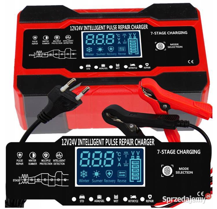 PROSTOWNIK Automatyczny Inteligentny Ładowarka Prostowniki i kable rozruchowe Białystok