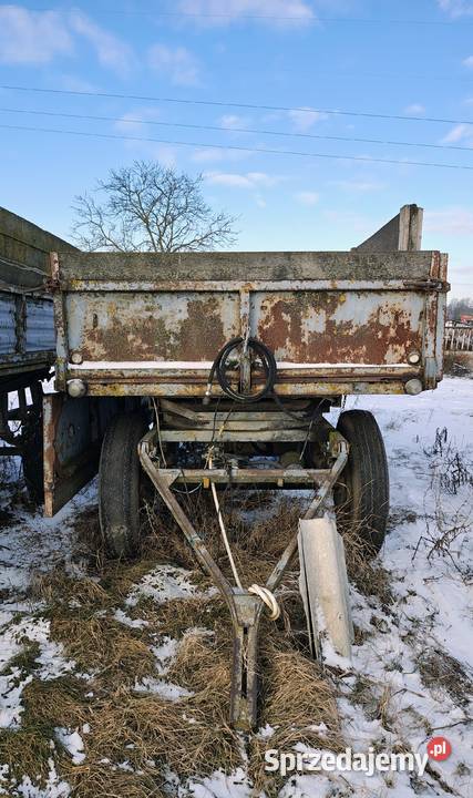 Przyczepa rolnicza z wywrotem Kruszyn sprzedam