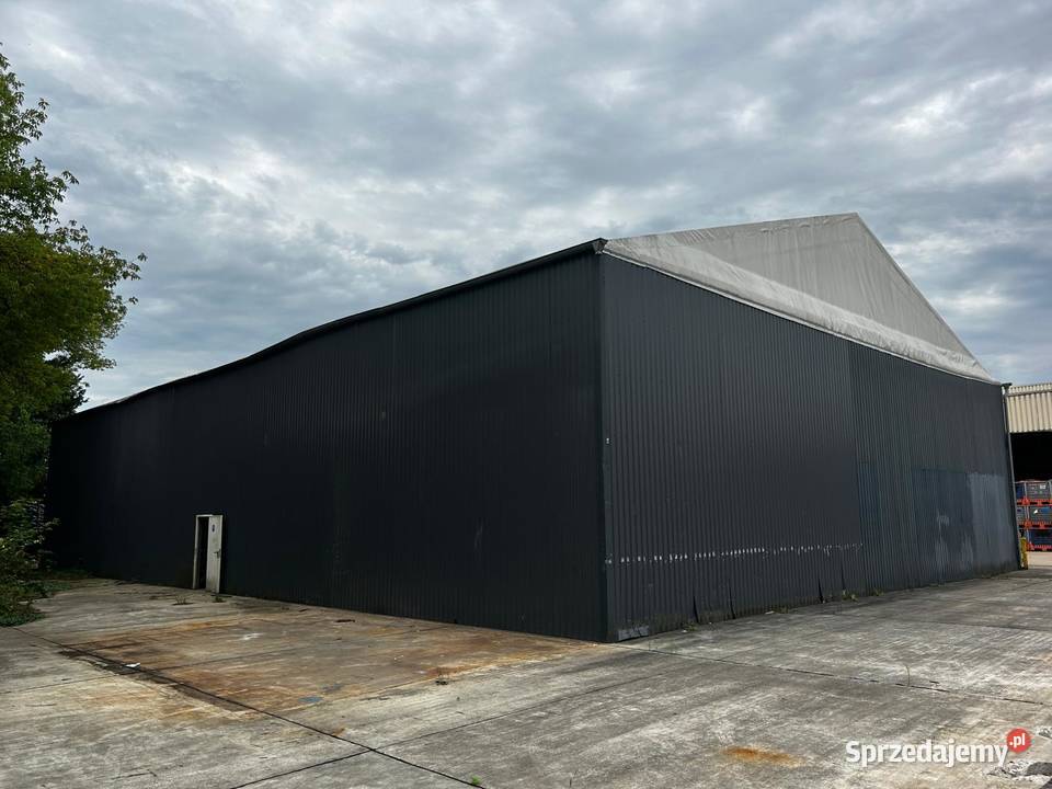 Hala Namiotowa 600m2 SOLIDNA Garaż Gotowa do opolskie