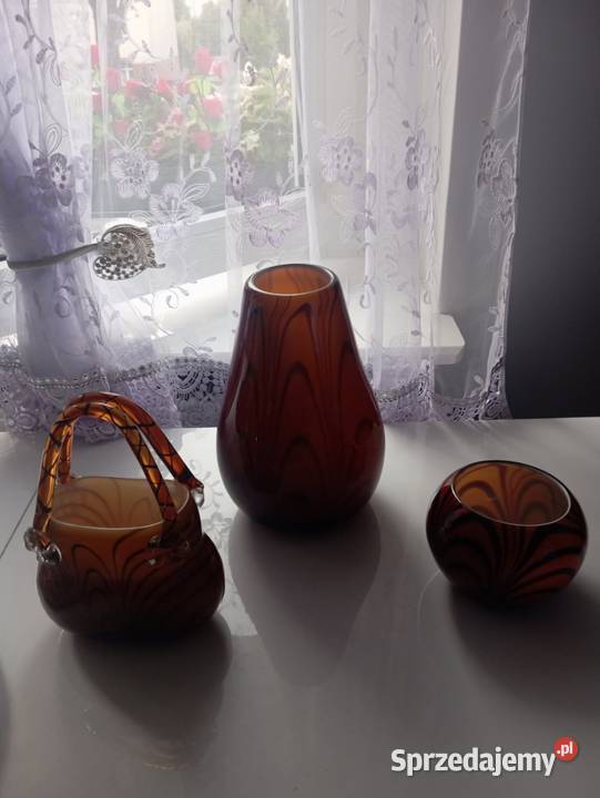 Mam do sprzedania futurystyczny komplet szkła Porcelana i szkło Malbork sprzedam