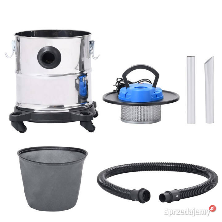 Odkurzacz do popiołu filtr HEPA 1200 W 20 L stal Warszawa