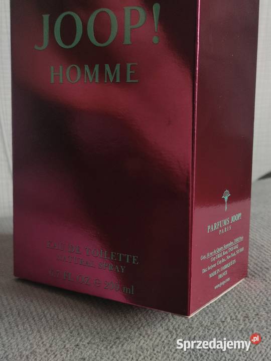 Perfumy męskie Joop Homme 200 ml edt Rossmann Stalowa Wola