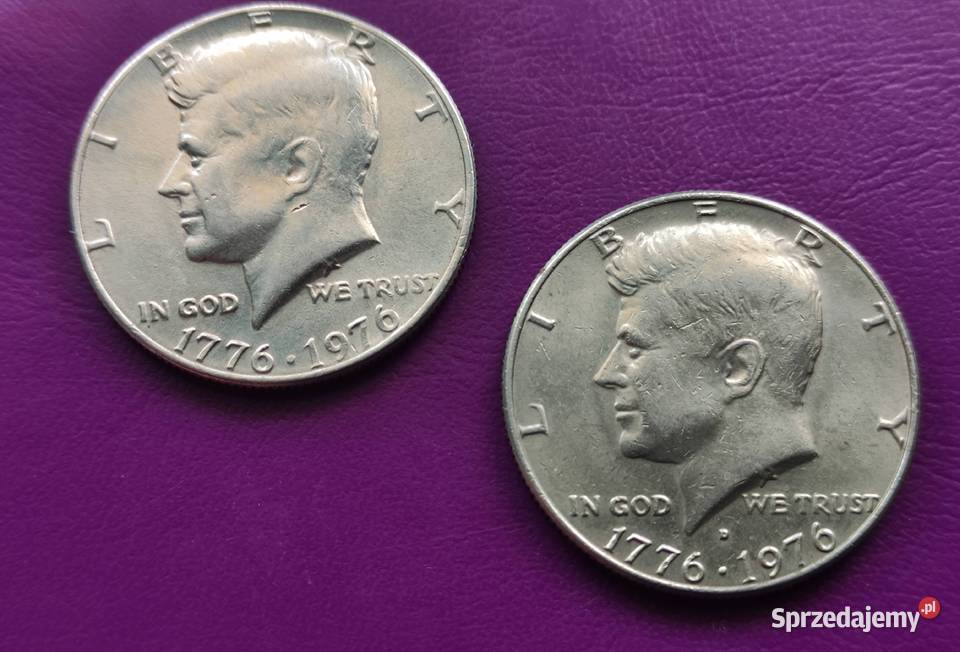 Monety 12 DOLARA 1976200 lat USAHALF DOLLARDwie sprzedam