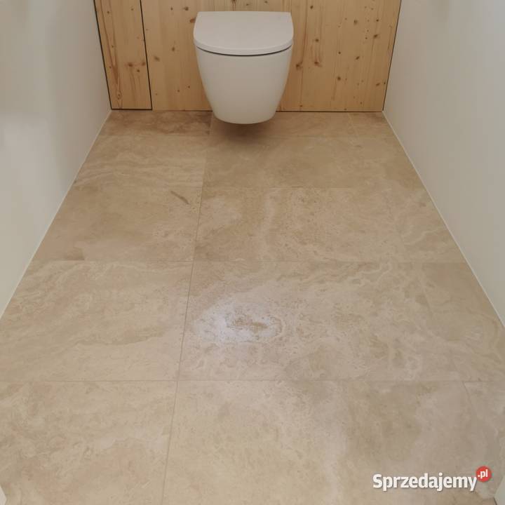 Płytki Trawertyn Light Premium bębnowany Gdynia