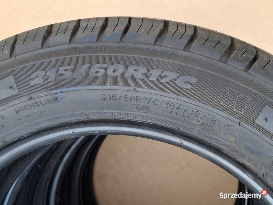 OPONY LETNIE MICHELIN AGILIS 21560R17C 2156017C lubuskie Bieleń