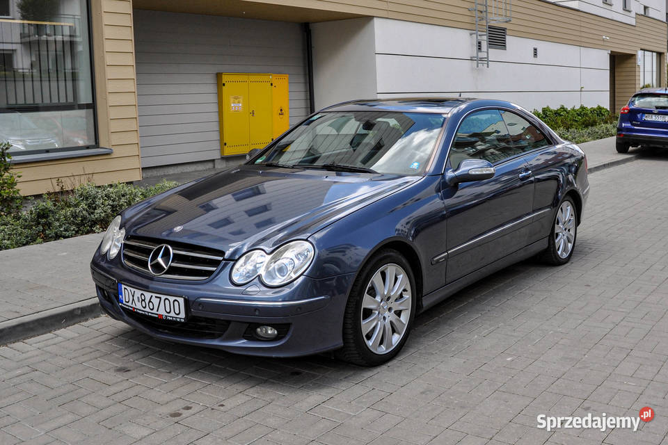 MercedesBenz CLK 30CDI 224 Automat Lift Skóry Wrocław sprzedam