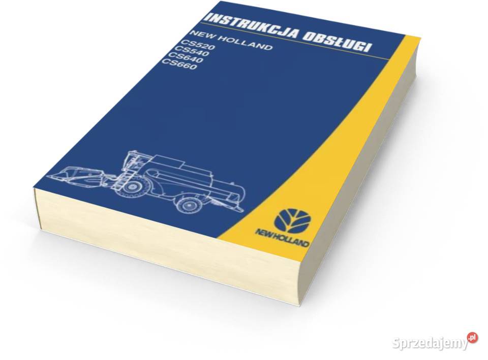 NH Holland 750 750a Instrukcja katalog napraw Szamotuły sprzedam