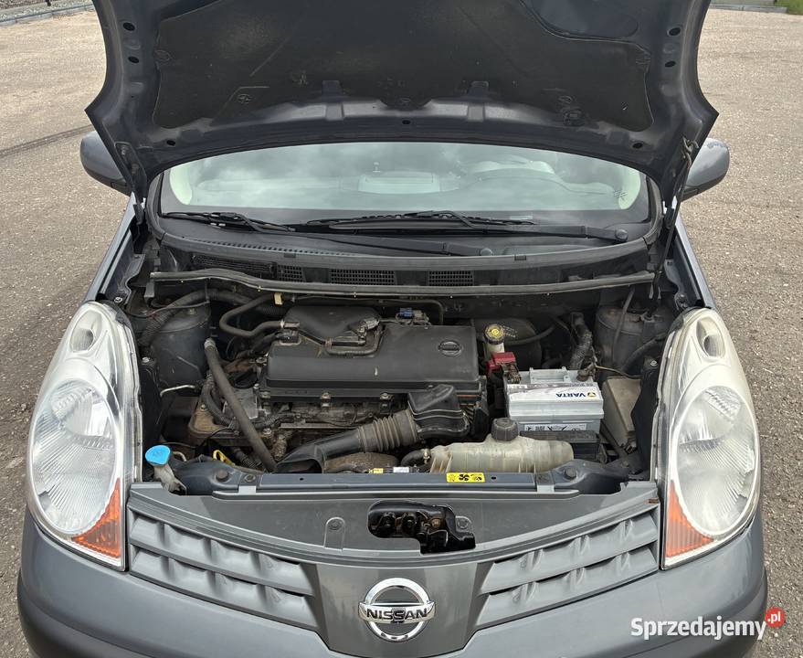 Nissan Note 14 benzyna z 2007 roku sprawny z Motoryzacja wielkopolskie Gostyń