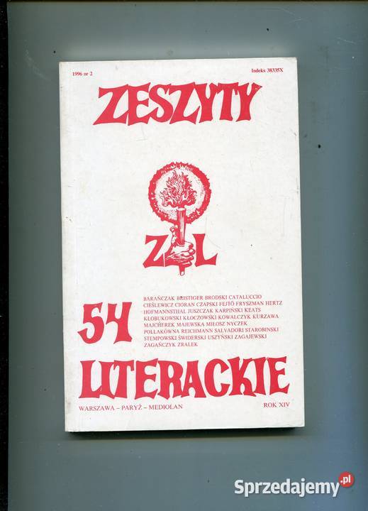 Zeszyty Literackie 54 rok XIV